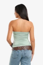 Side-Ruched Sleeveless Top - Image 2